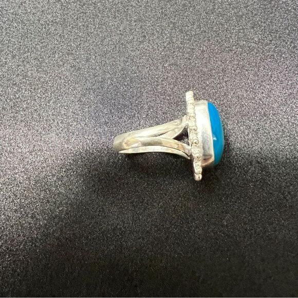 Sterling Silver Genuine Botswana Agate Gemstone Handmade Jewelry Ring Size 8.5 - Picture 8 of 10